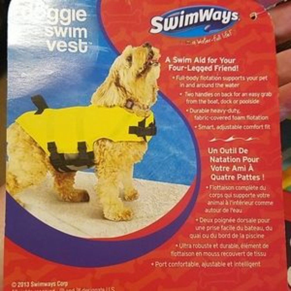 SwimWays Doggie Swim Vest New Small Petite - Picture 4 of 6